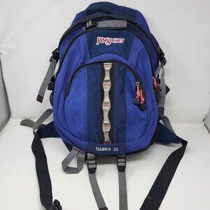 JanSport Equinox 33 Backpack Camping Hiking Blue